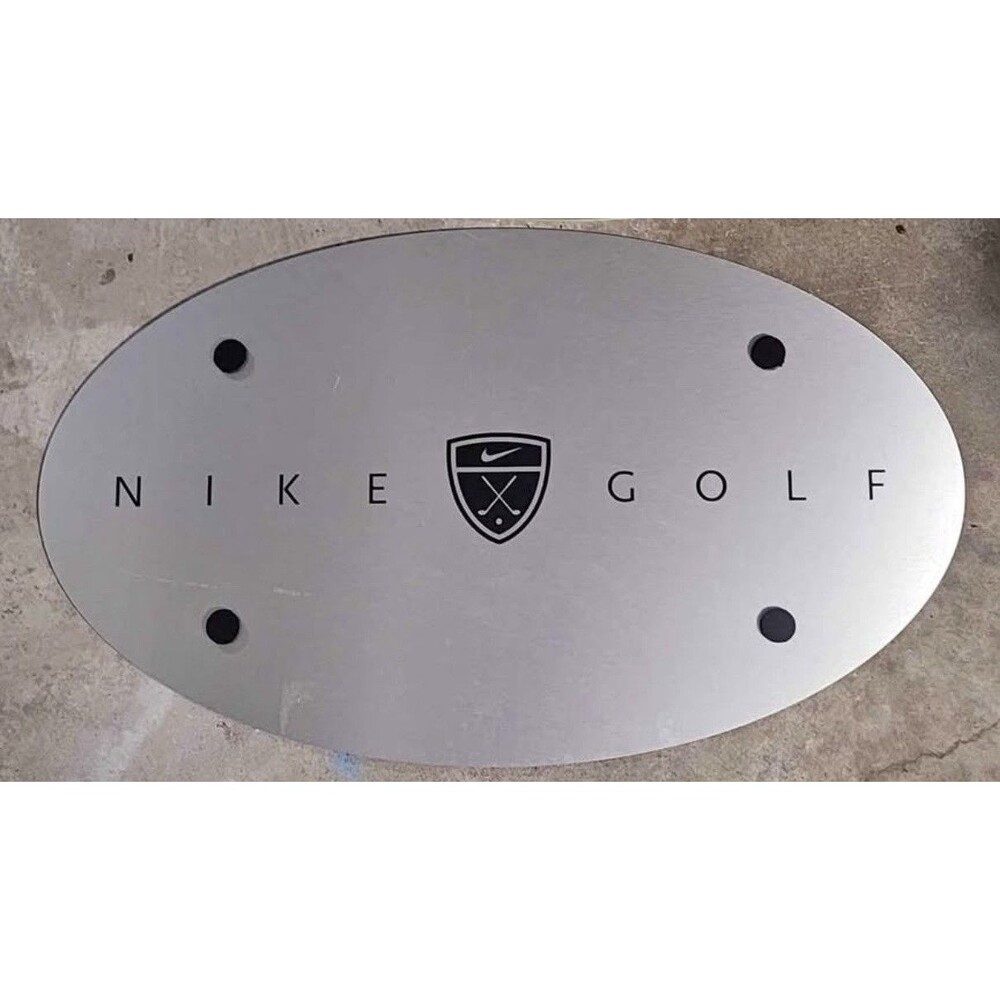 Vintage NIKE GOLF LARGE  Store Display Sign Retail Advertising